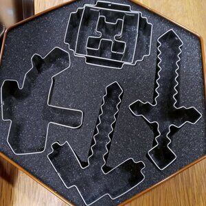 *NEW* Minecraft Cookie Cutter Set